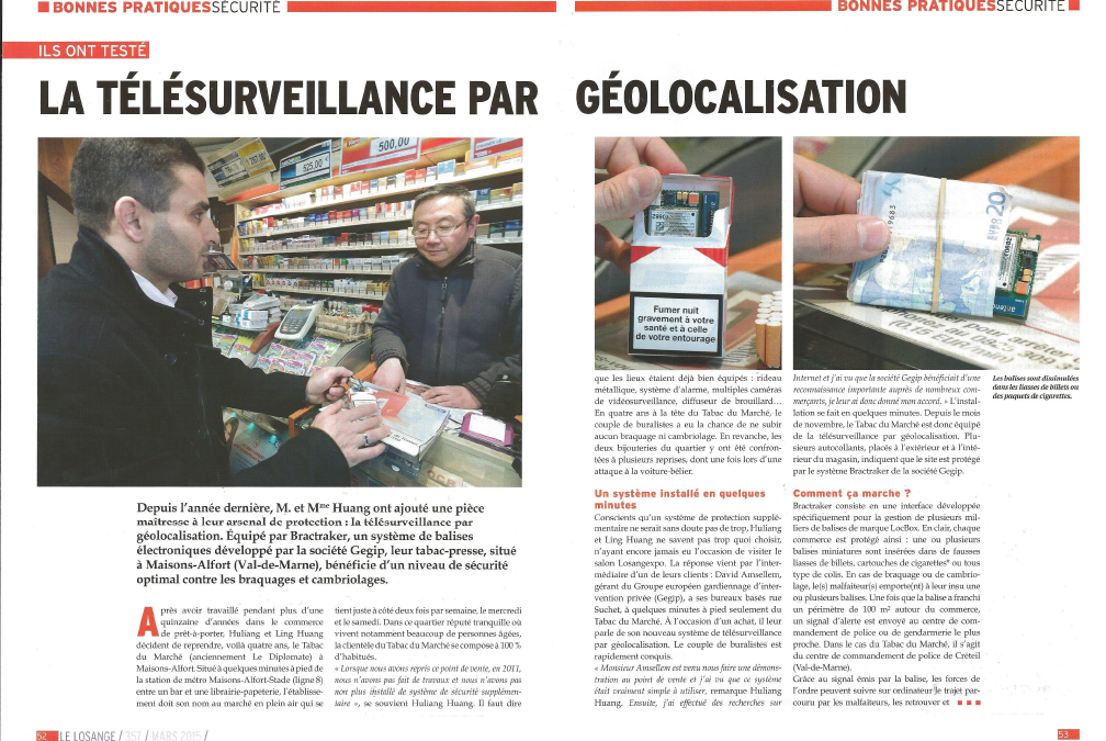 La télésurveillance par Géolocalisation