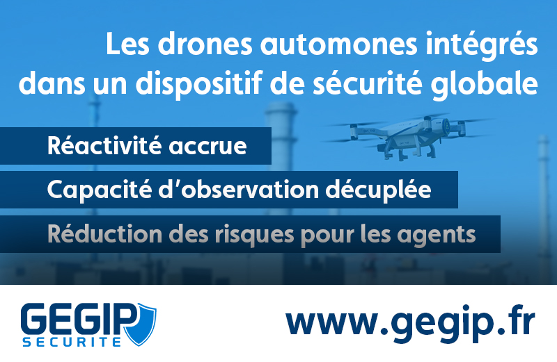 Drones et intelligence artificielle, le combo gagnant des dispositifs de sécurité