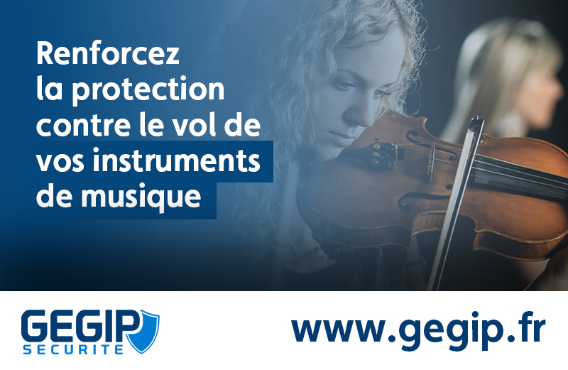 Renforcez la protection contre le vol de vos instruments de musique